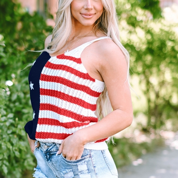 Old Glory Knit Cami - Picture 8 of 10